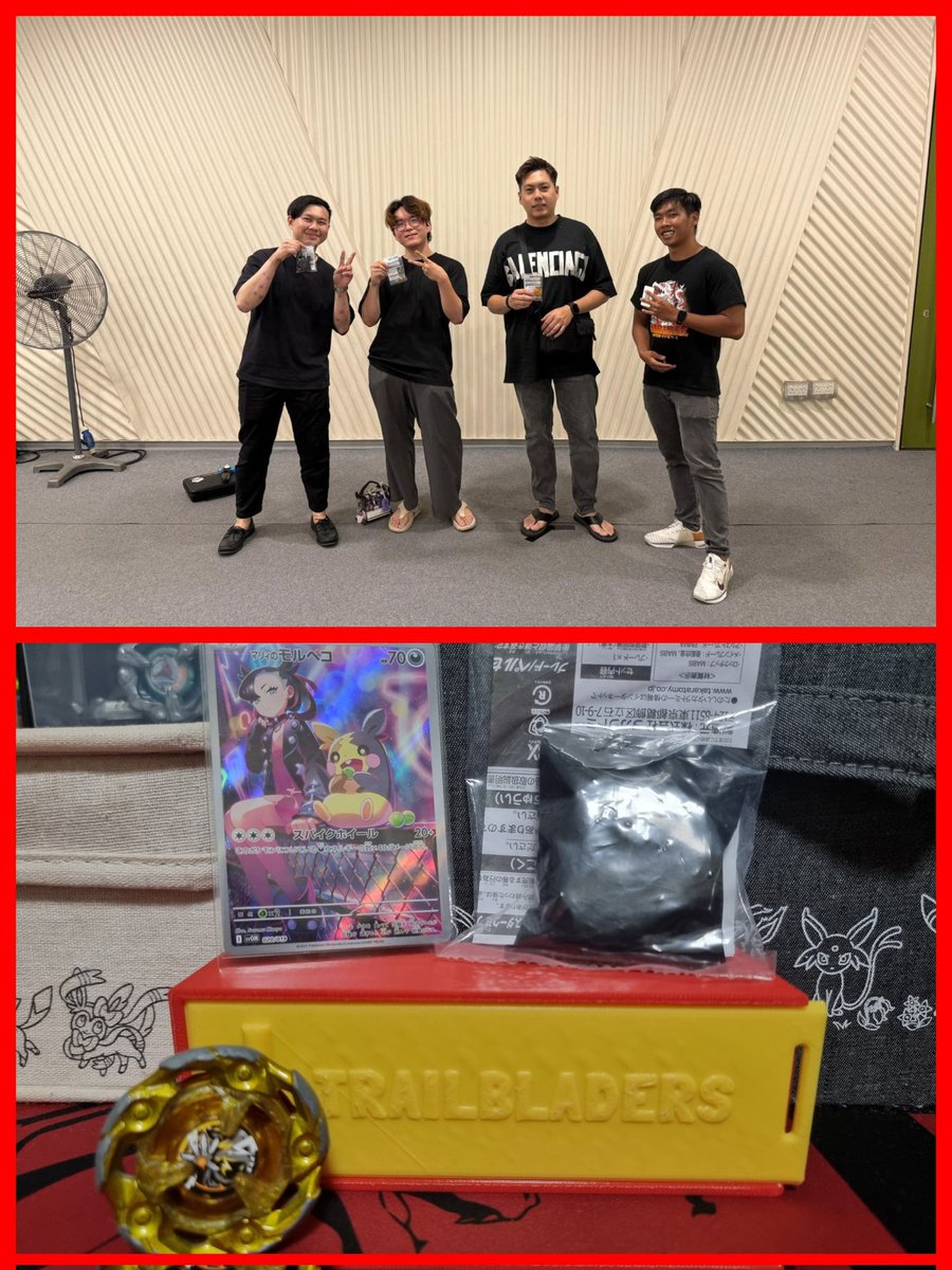 ryuzaneplays's tweet photo. August Update #2

G3 大会 🥇

GGs to @beykename1212 🫡

#trailbladers #beybladex #ベイブレードX #beybladexsg #beybladecompetition #spinningtops #戰鬥陀螺X #爆旋陀螺X #takaratomy #beybladeasia #worldbeybladeorganization https://t.co/QKvXRERVtE