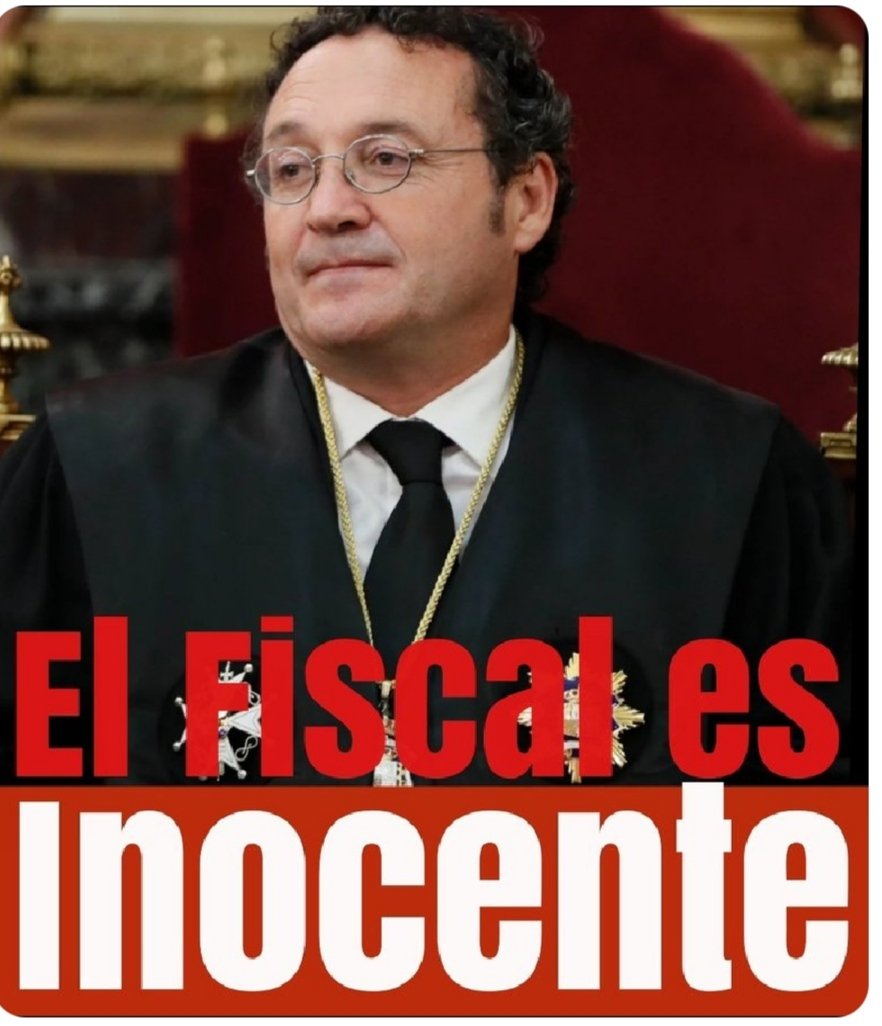 La MENTIRA no puede tumbar a todo un FISCAL GENERAL DEL ESTADO.

El único delincuente confeso es este caso es González Amador (que no se olvide).