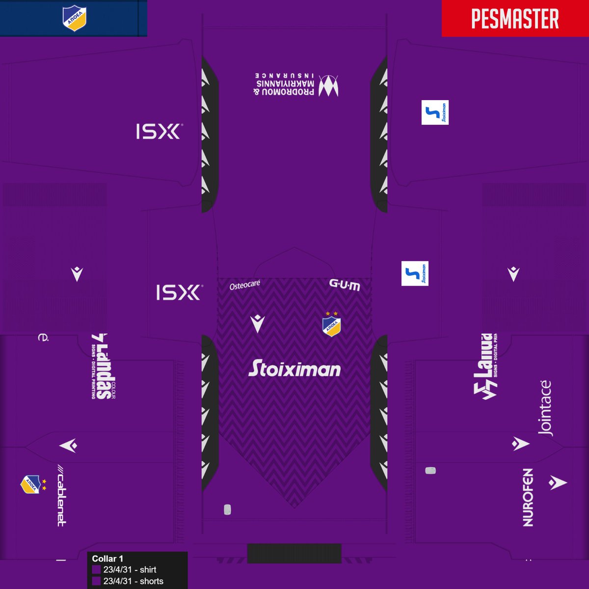 VictorM14377650's tweet image. APOEL KIT 25-26
#PES #pesmaster #eFootball #eFootball2025 #eFootball2026