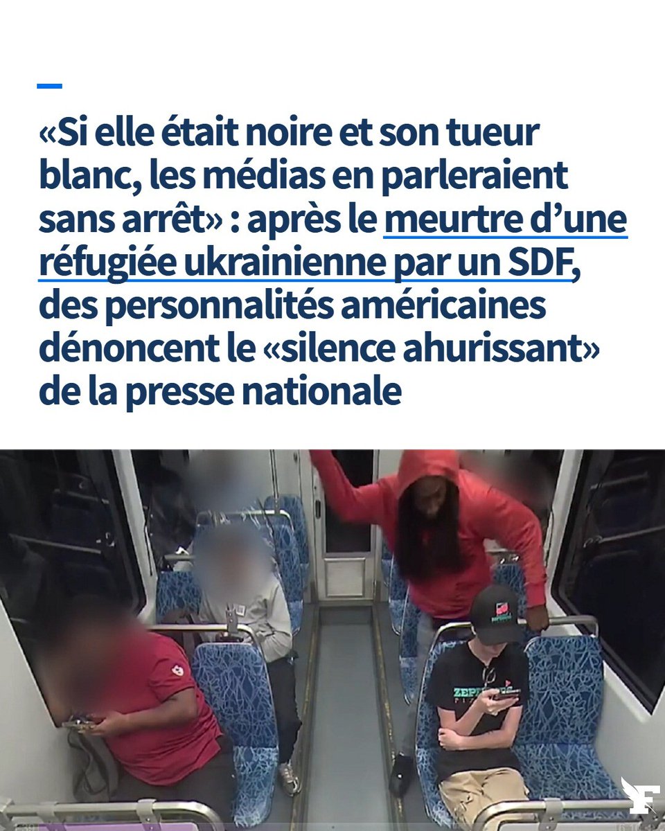 Le_Figaro's tweet image. Elon Musk et d’autres personnalités de droite s’indignent du silence médiatique après le meurtre d’Iryna Zarutska, 23 ans. → l.lefigaro.fr/3el