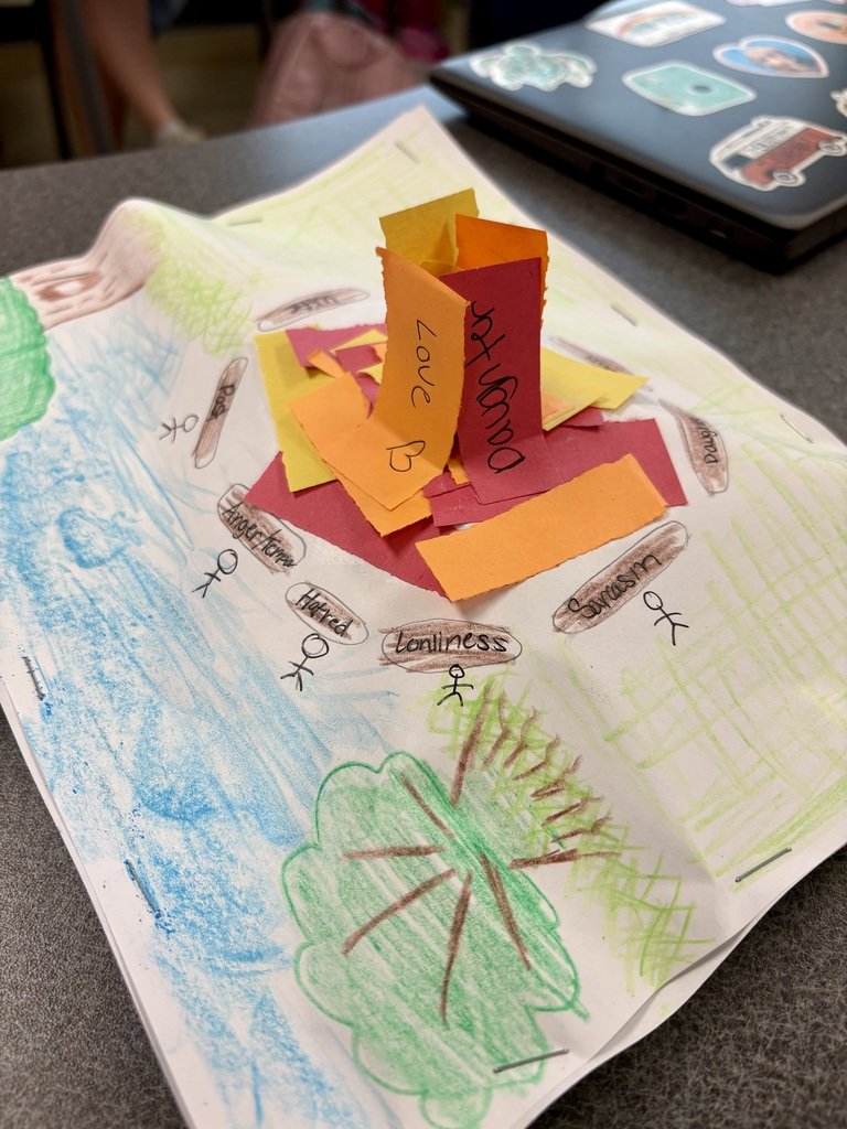 AP Lit students were given an vague task:  Create something that represents the structure of their most recent short story. Between musical compositions, video sketches, mixed media creations, and a Rube Goldberg machine, they did not disappoint!