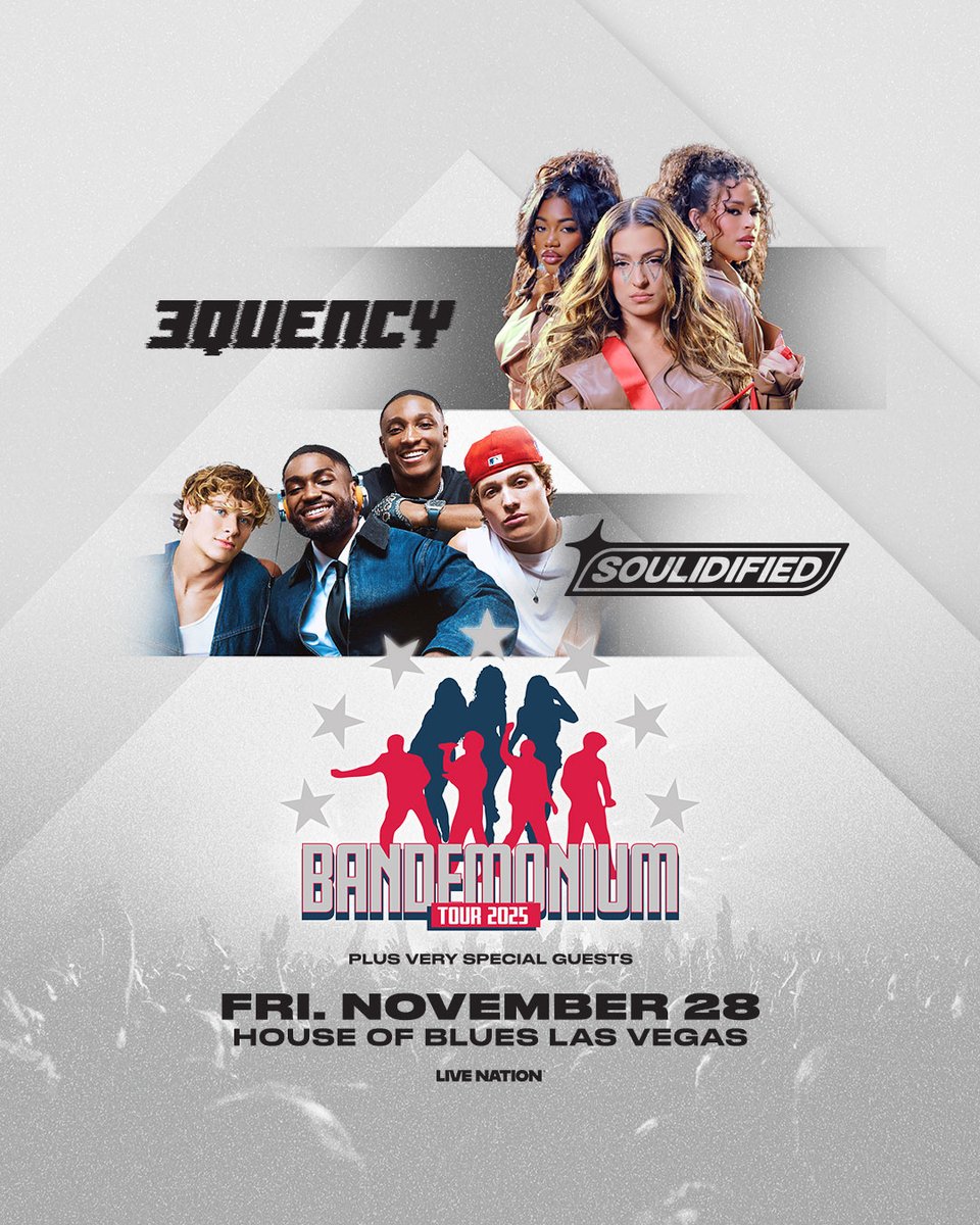 Just Announced 🚨 It's a Building the Band reunion when <a href="/3quencyofficial/">3Quency</a> @soulidifiedmusic take over our House on Nov 28.  Tickets on sale this Friday @ 10 AM.