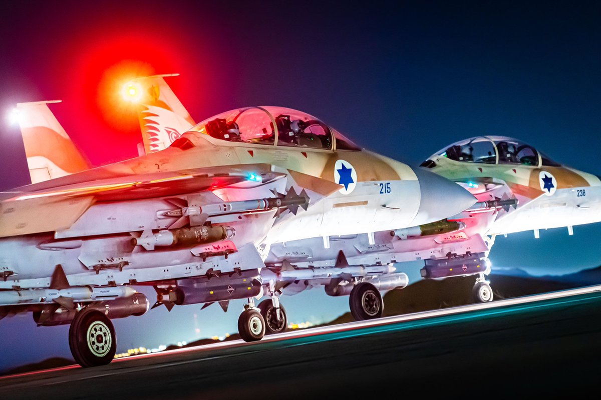 Vivid.🇮🇱 (@vividprowess) on Twitter photo The Israeli Air Force flew 1,800 km from Israel deep into Qatar with over 10 fighter jets, dropping more than 10 munitions simultaneously in a precise manner at the Hamas headquarters in Qatar.  
This is how you win wars. 🇮🇱 The Israeli Air Force flew 1,800 km from Israel deep into Qatar with over 10 fighter jets, dropping more than 10 munitions simultaneously in a precise manner at the Hamas headquarters in Qatar.  
This is how you win wars. 🇮🇱