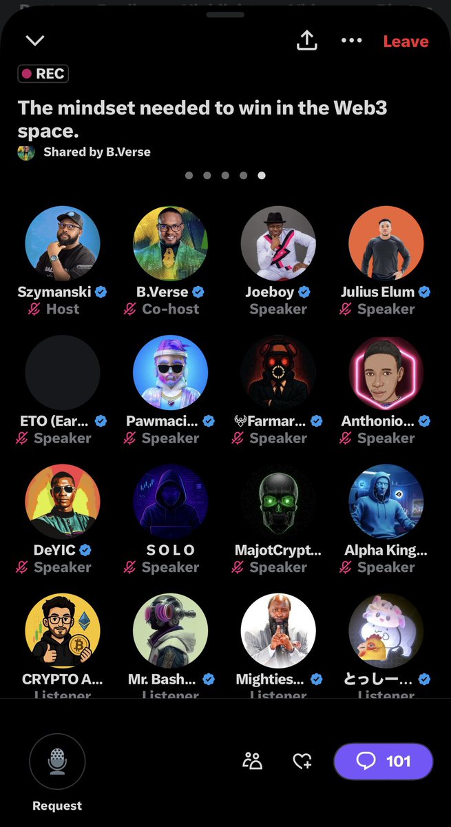 crypto_addict00's tweet image. 🌐✨ Just tapped into some powerful knowledge on X Space about Web3.
Grateful for the wisdom shared ,every gem is a step closer to mastering this digital future. 🚀🔗
#Web3 #Gratitude #KnowledgeIsPower
@JuliusElum 
@vigho4u 
@B_Versee 
@Szymansk_ii 
@PThaddeous 
Much 💛🙏