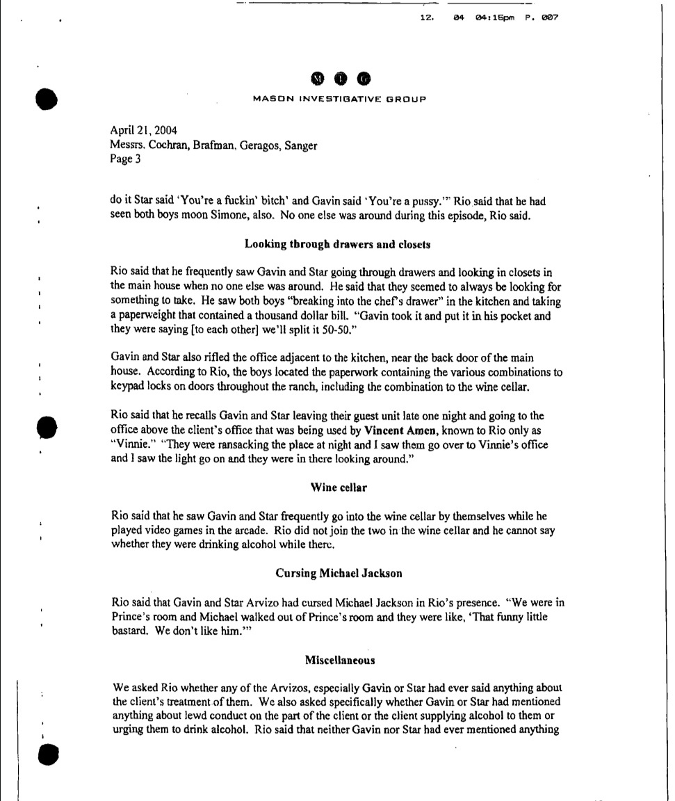Of all the families that used/abused Michael's kindness, I probably have the most contempt for THAT family. The blatant disrespect they showed not only for his home, but for his staff, his family AND for Michael himself is disgusting. Those were  some rotten ass kids