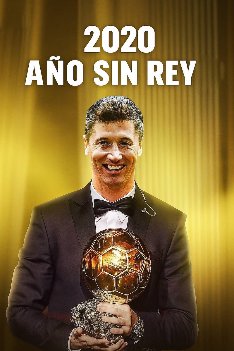 DATO: 2020 fue el primer año desde 1956 sin Balón de Oro

Robert Lewandowski: 55 goles, triplete con Bayern, 0 Balón de Oro

Su confesión: "Aún no sé por qué no gané aquel Balón de Oro"

Análisis completo en nuestro newsletter 📧 [Link en bio]