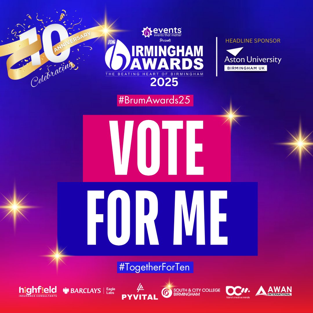 CPMidlands's tweet photo. 🎉 Amazing news! @CPMidlands  is a FINALIST for Charity of the Year at the Birmingham Awards 2025! 💚
We’d love your support – voting only takes a minute &amp; every vote counts!
👉 https://t.co/kIYvix4ouq
Every vote counts pls help! 🌟#BRUMAWARDS25, #TOGETHERFORTEN @BHAMAwards https://t.co/IepYt3RoPA