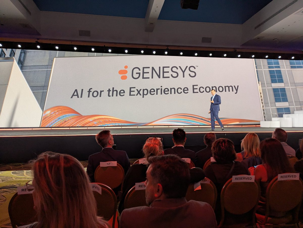 #Xperience25 <a href="/Genesys/">Genesys</a> CEO Tony Bates kicking things off in Nashville. Customer journey friction is a breakdown in trust.
