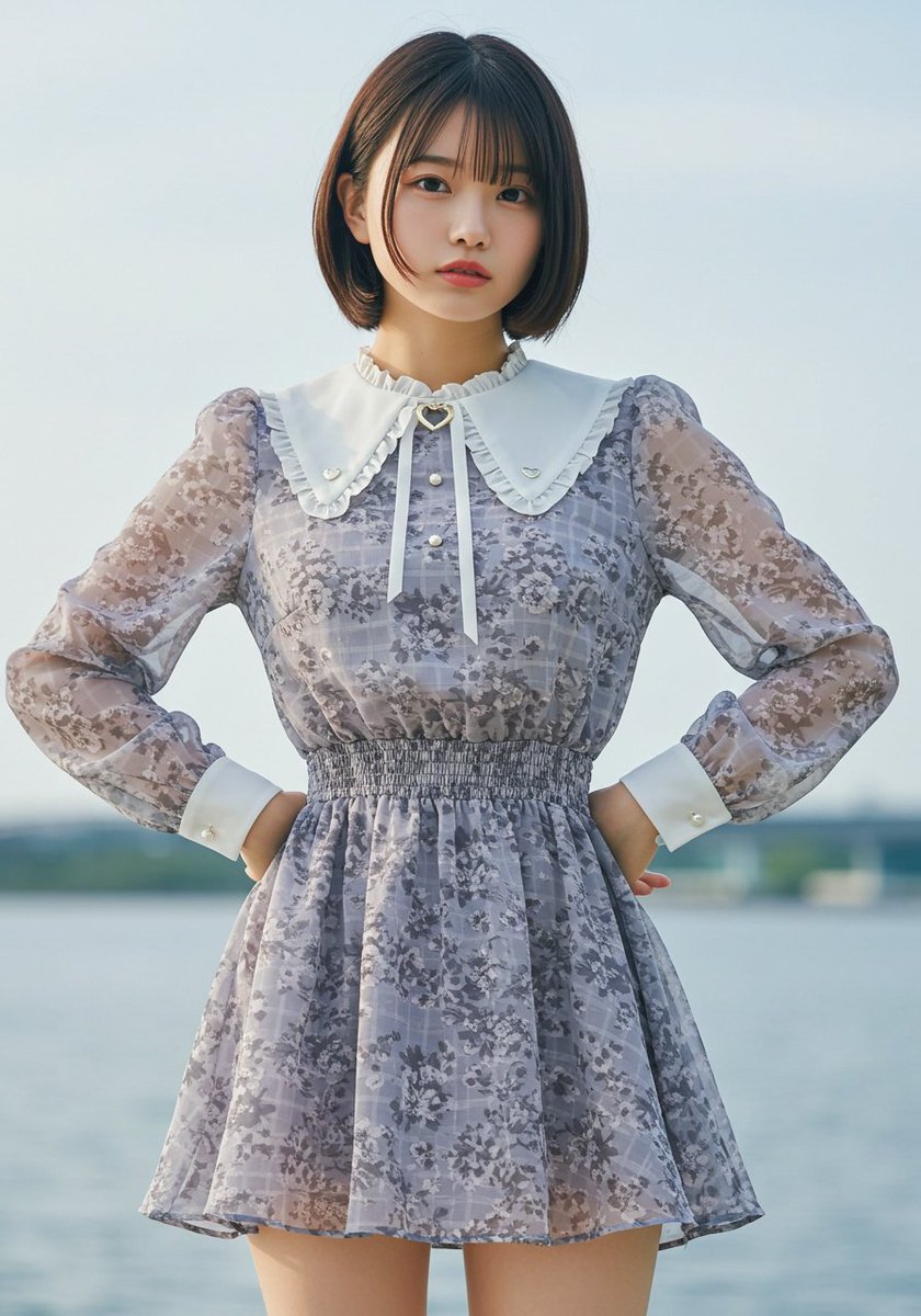 チェック柄の魔法
#ファッション #今日のコーデ #ootd

ラベンダー
花柄チェックミニワンピース