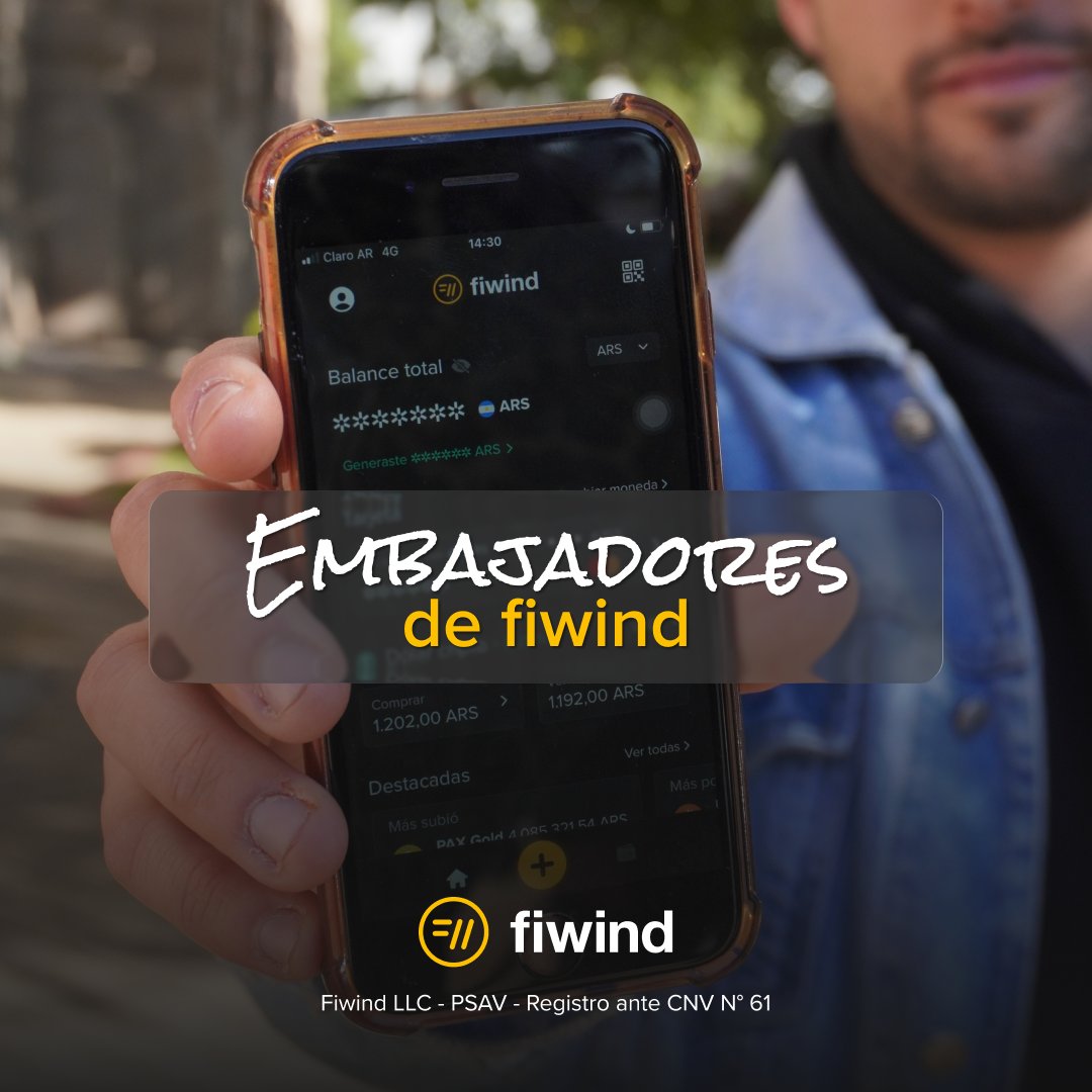 fiwind_io's tweet image. ¿Te gusta hacer contenido para redes? Entonces sos lo que estamos buscando 🫂

Sigue la convocatoria para embajadores de fiwind 🚀