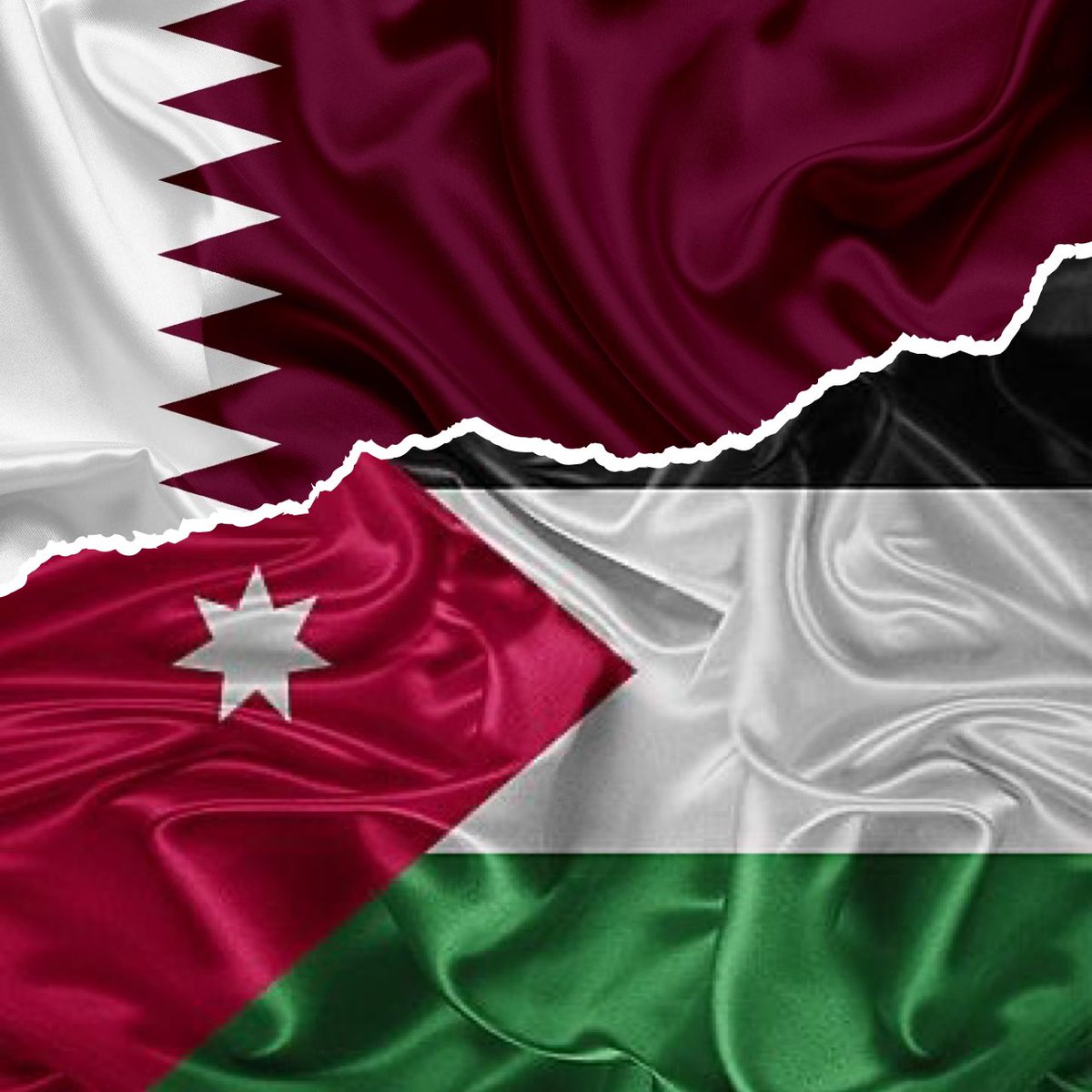 اللهم إننا نستودعك قطر وأهلها وشعبها 
وكل من يقيم على أرضها ،حفظها الله ورعاها من كل شر 🇶🇦 ❤️🇯🇴