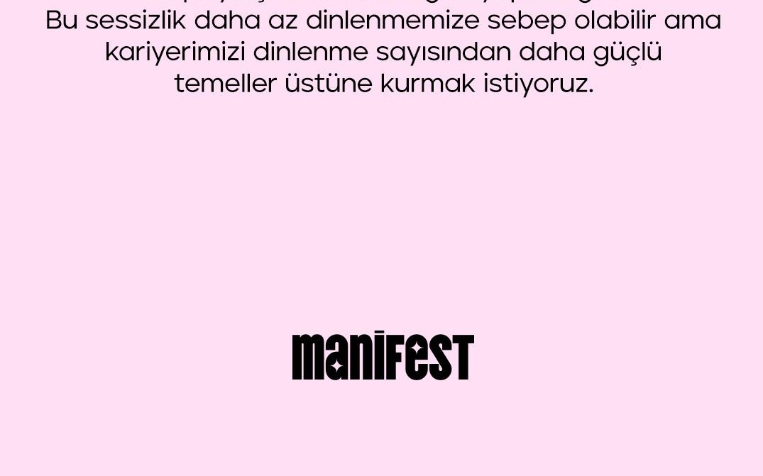 onlar kariyerlerini tam da sizin rahatsız olacağınız şekilde kurdular, kurmaya devam edecekler elbet bu günler de geçecek biz onları desteklemeye şarkılarını bağıra çağıra söylemeye devam edeceğiz.  #manifest