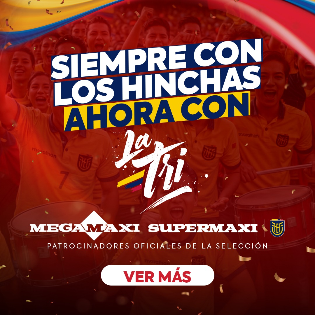 ⚽💛💙❤️ ¡Desde hoy jugamos con la camiseta de todos!

Con mucho orgullo anunciamos que somos auspiciante oficial de la Selección Ecuatoriana de Fútbol. 🙌🔥

Porque hemos estado SIEMPRE CON LOS HINCHAS, AHORA CON LA TRI... apoyando cada sueño, cada partido y cada gol que nos une