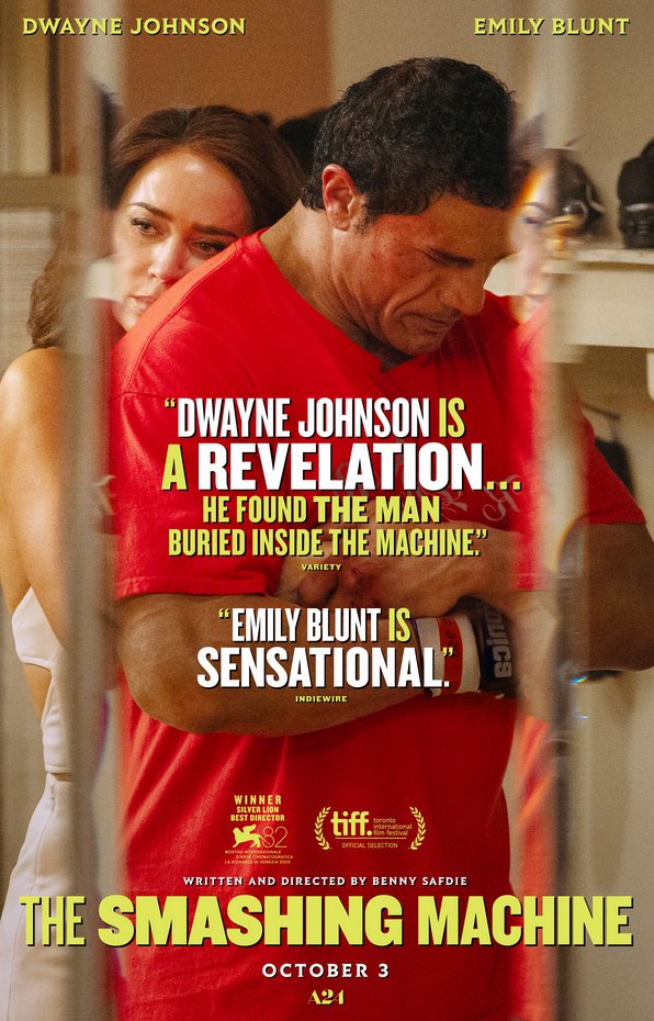The Smashing Machine recensie op Film Fest Gent 2025
