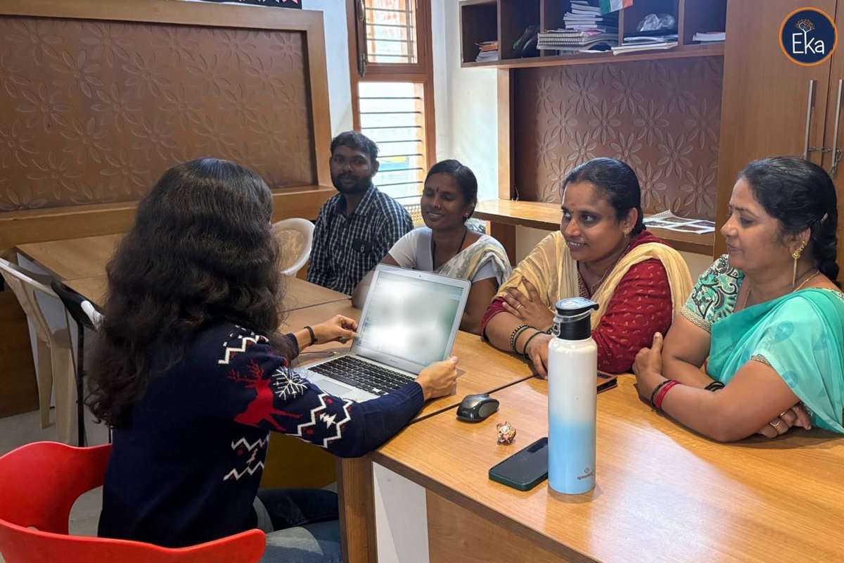 EkaInclusion's tweet photo. Safe. Respectful. Dignified. 💙
Our support staff at Eka Educational &amp; Charitable Trust took part in an Anti-Sexual Harassment (POSH) awareness session conducted in Kannada by the ASH team.
Because EVERYONE deserves to feel safe at work.  #ZeroTolerance #POSH #RespectAtWork https://t.co/D0OSMphXty