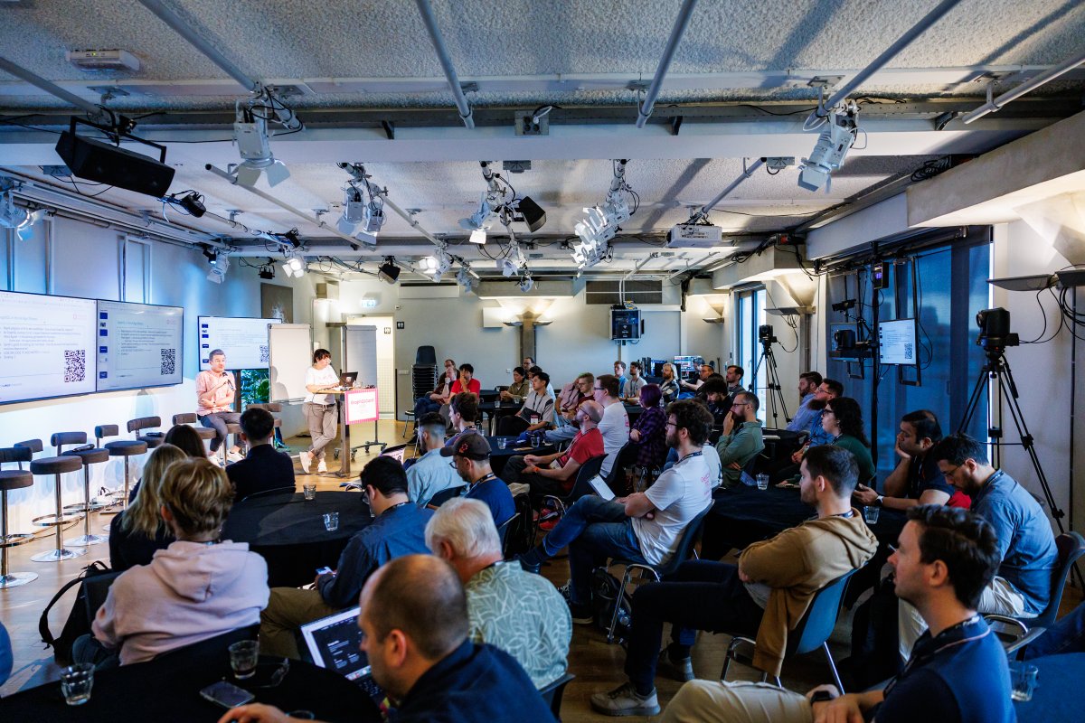 GraphQL's tweet image. The GraphQL All Hands Meeting this morning gathered folks from the Governing Board, TSC, Working Groups, & #GraphQLConf attendees to talk about highlights from 2025, as well as what we want to work on together in 2026 and beyond ⭐
What are some of your ideas? Let us know!