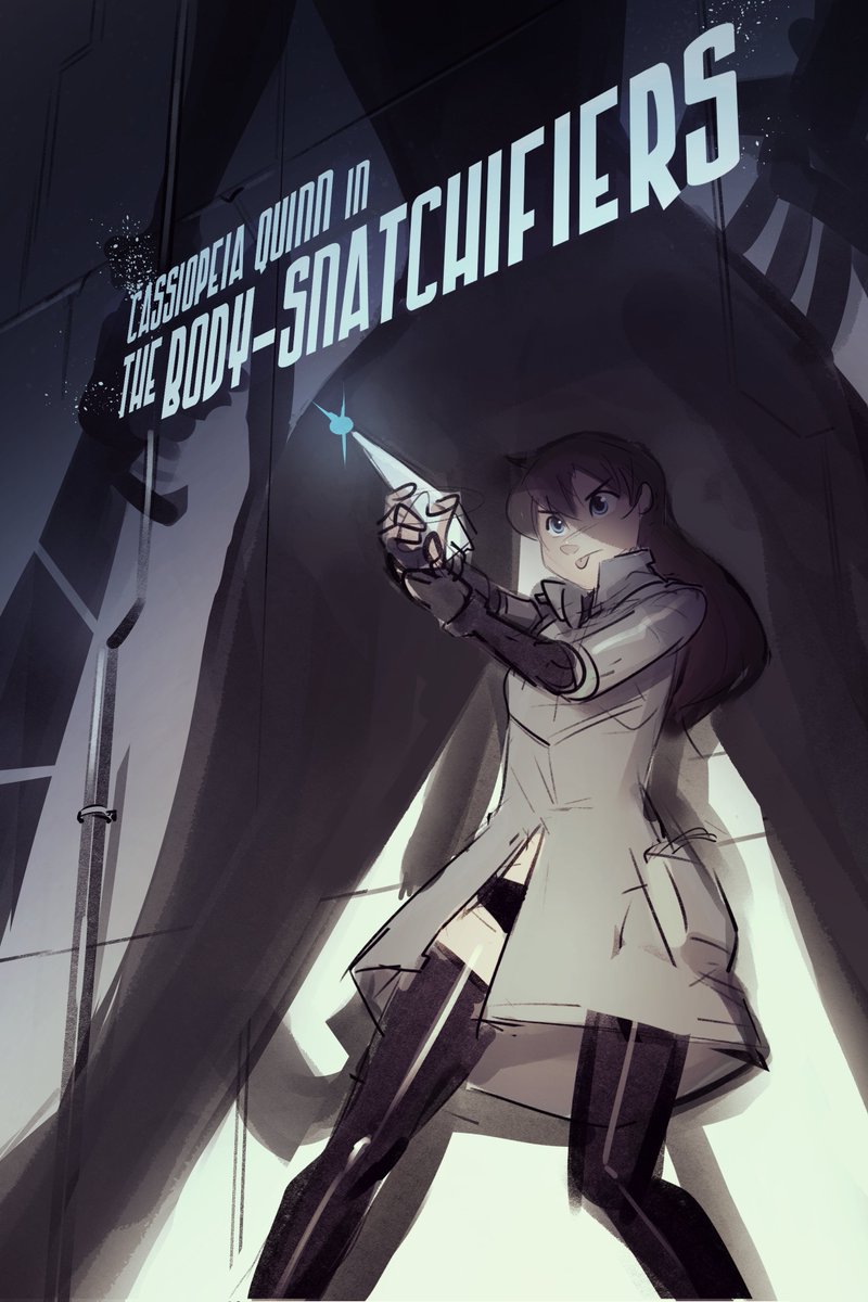 Early, sketchy, still pretty cool version of the cover, final here: cassiopeiaquinn.com/comic/the-body…