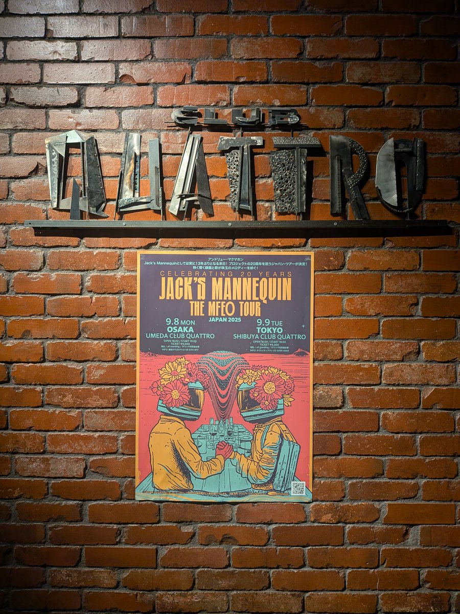 ymdblog's tweet photo. JACK'S MANNEQUINの来日公演観てきた！
そもそも好きな曲がいっぱいあるけど、今日のライブはベストアルバム聴いとんか!?ってくらい名曲ばっか聴けてマジで行って良かった😆 https://t.co/LMUGMyDV0J