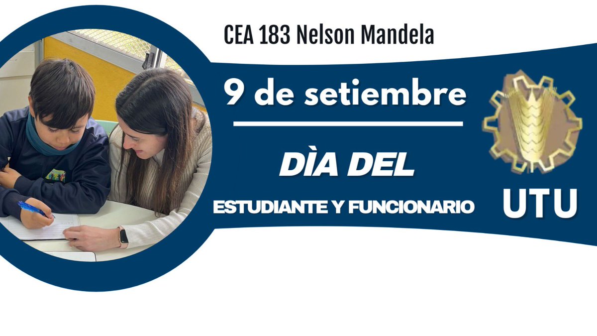 La <a href="/UTU_Uruguay/">UTU</a> vive en la energía de sus estudiantes y en el compromiso de sus funcionarios.
Hoy es un día para celebrar esa fuerza que construye presente y futuro.

#EducacionPublica🇺🇾