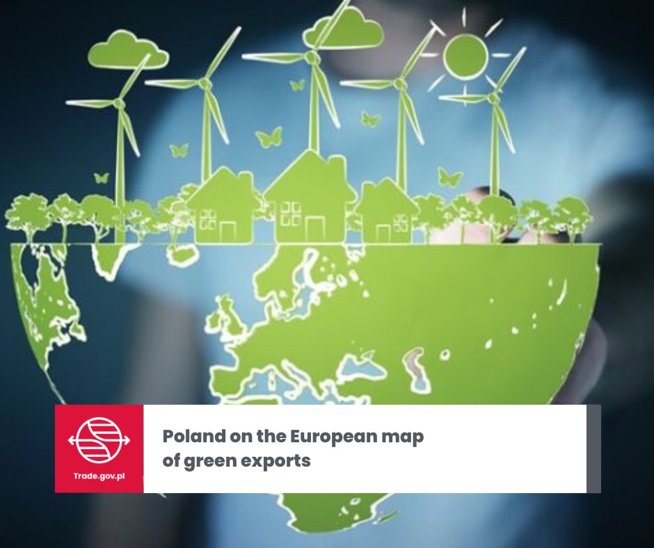 🌱The Polish economy is increasingly marking its presence in the area of #GreenTech which is reflected in Poland’s export data. According to the report of the <a href="/PIE_NET_PL/">Polski Instytut Ekonomiczny</a> “Profitability of green investments”, Polish #exports of products and services related to the