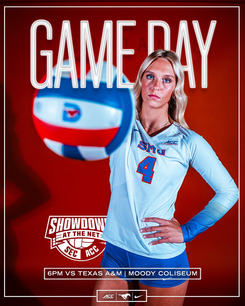 𝐒𝐡𝐨𝐰𝐝𝐨𝐰𝐧 𝐚𝐭 𝐭𝐡𝐞 𝐍𝐞𝐭 🍿

🆚 #8 Texas A&amp;M 
⏰ 6pm
🏟️ Moody Coliseum 
📺 ESPN 2
🎟️ Link in Bio 
👕 Wear 𝐁𝐥𝐮𝐞

#GoMustangs | <a href="/SMUMustangs/">SMU Athletics</a>