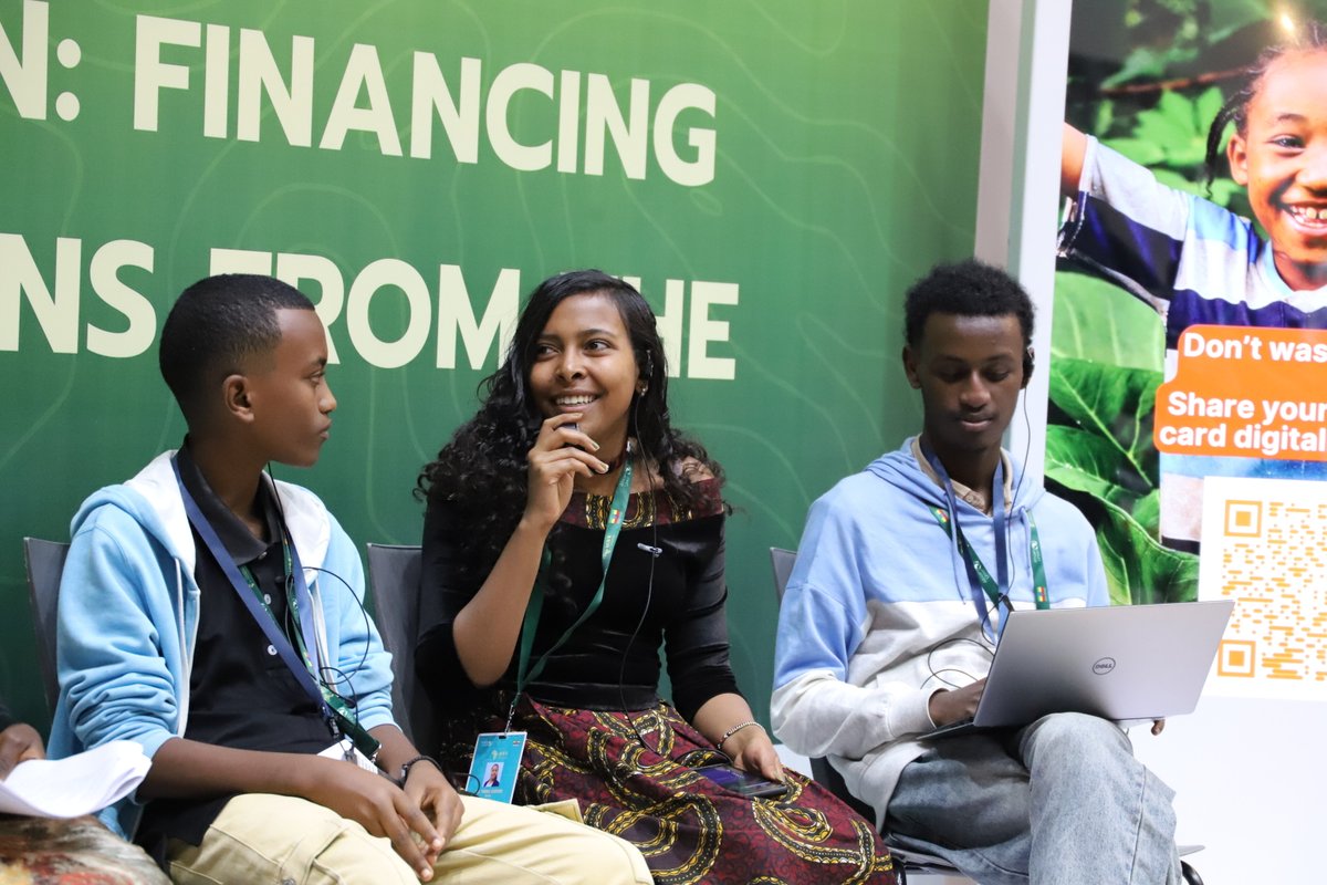 WorldVisionEth's tweet photo. “We didn’t create this problem, but we are the future. We need a say in climate decisions that affect us children. ”– Samuel,17, Kenya.

At #ACS2, #children took the stage in the panel on climate issues, reminding us to listen to their voices &amp; act now. #ACCS2 https://t.co/fYCVIcvroQ