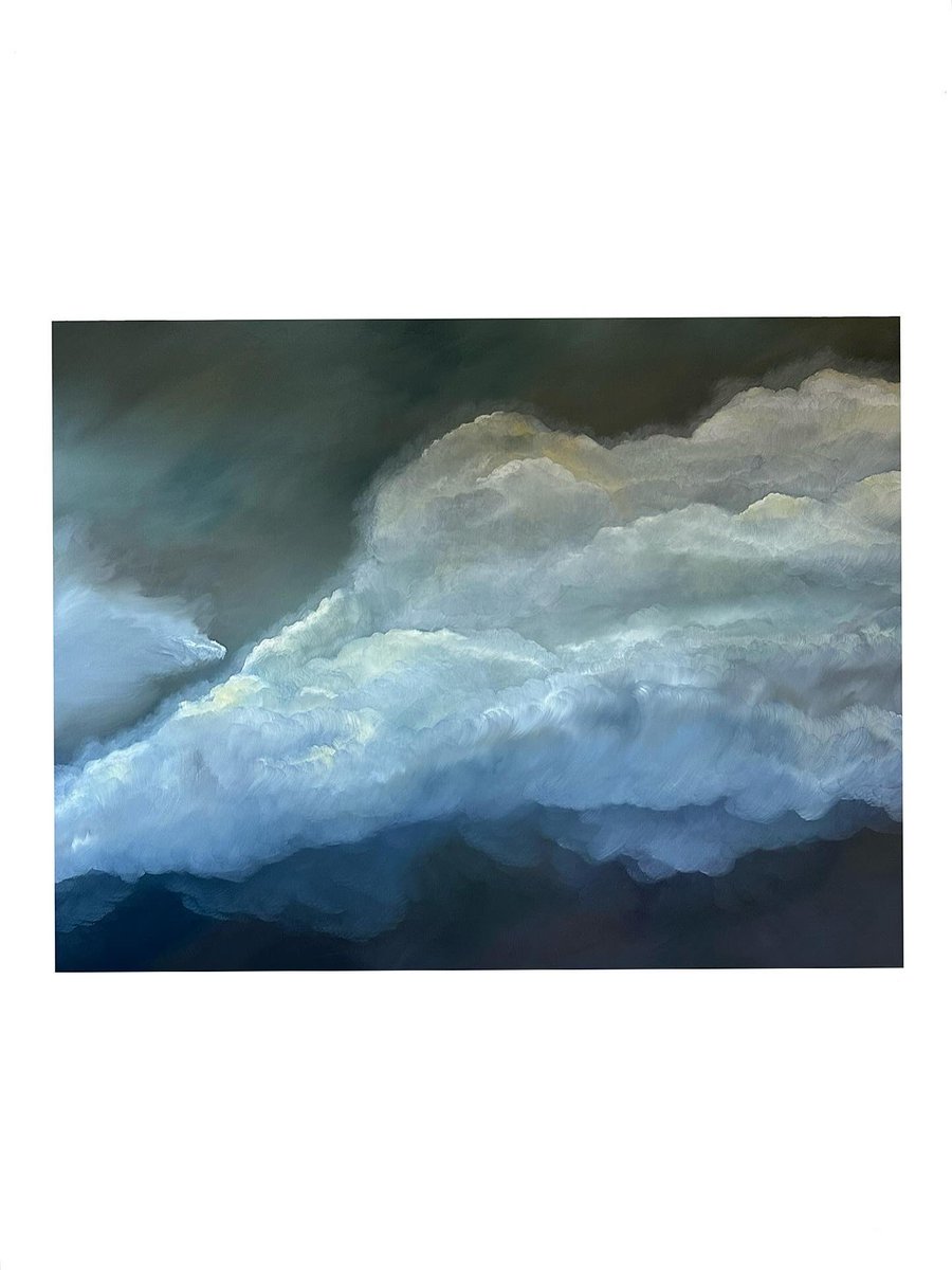 SamHacking1's tweet image. ‘Submerge’
#oiloncanvas
160cm x 120cm
#painting #art #oiloncanvas #sky #clouds