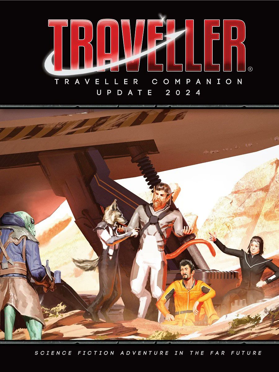 The Traveller Companion is a toolkit for your campaigns, allowing you to tweak the game to fit your vision.

Variant Traveller creation and combat systems, vector space movement, skimming gas giants, new starport types and more!

mongoosepublishing.com/products/trave…

#ttrpg #TravellerRPG