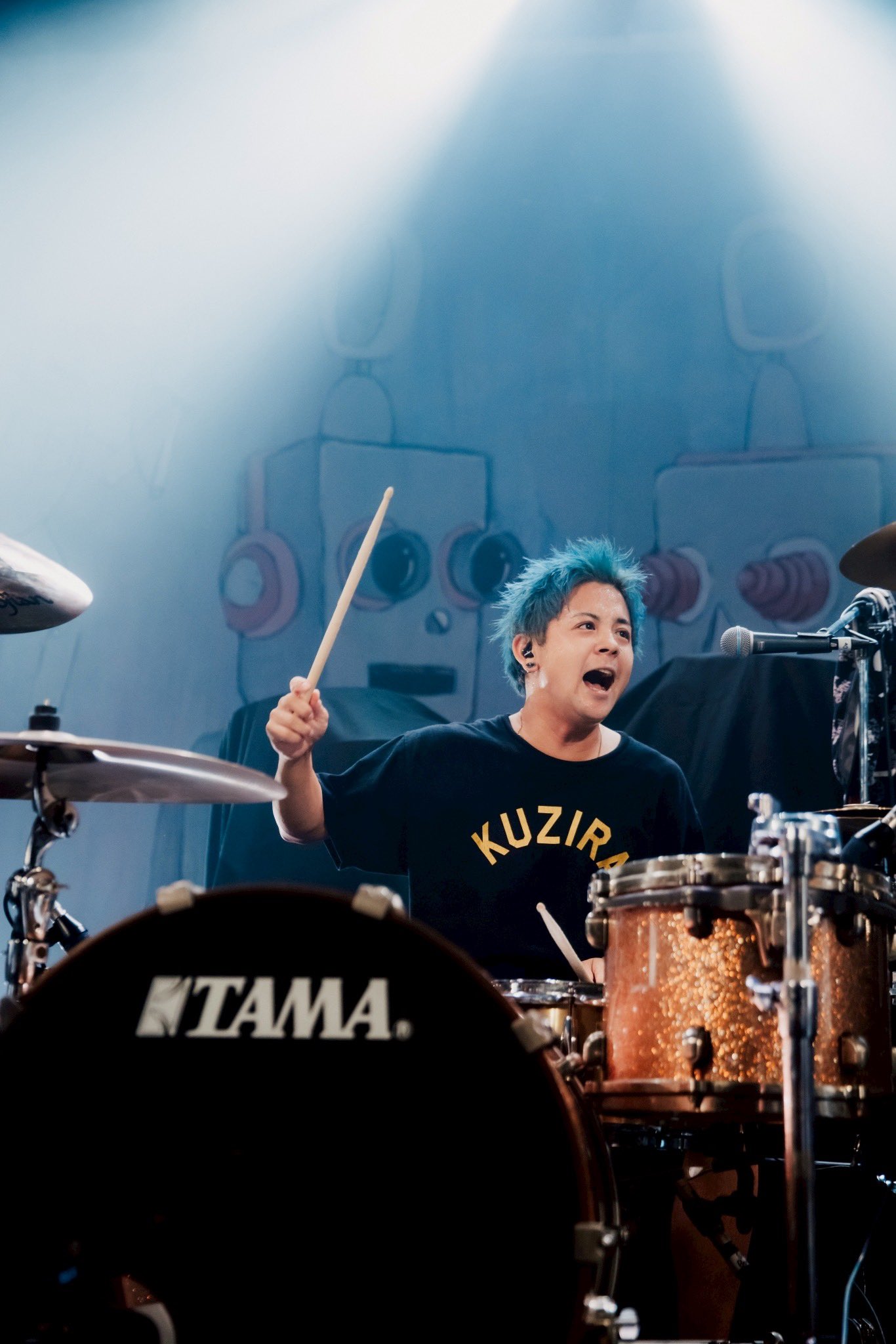KUZIRA ツアー ポスター 黄色 rectangle_large_type_2_5b037f2