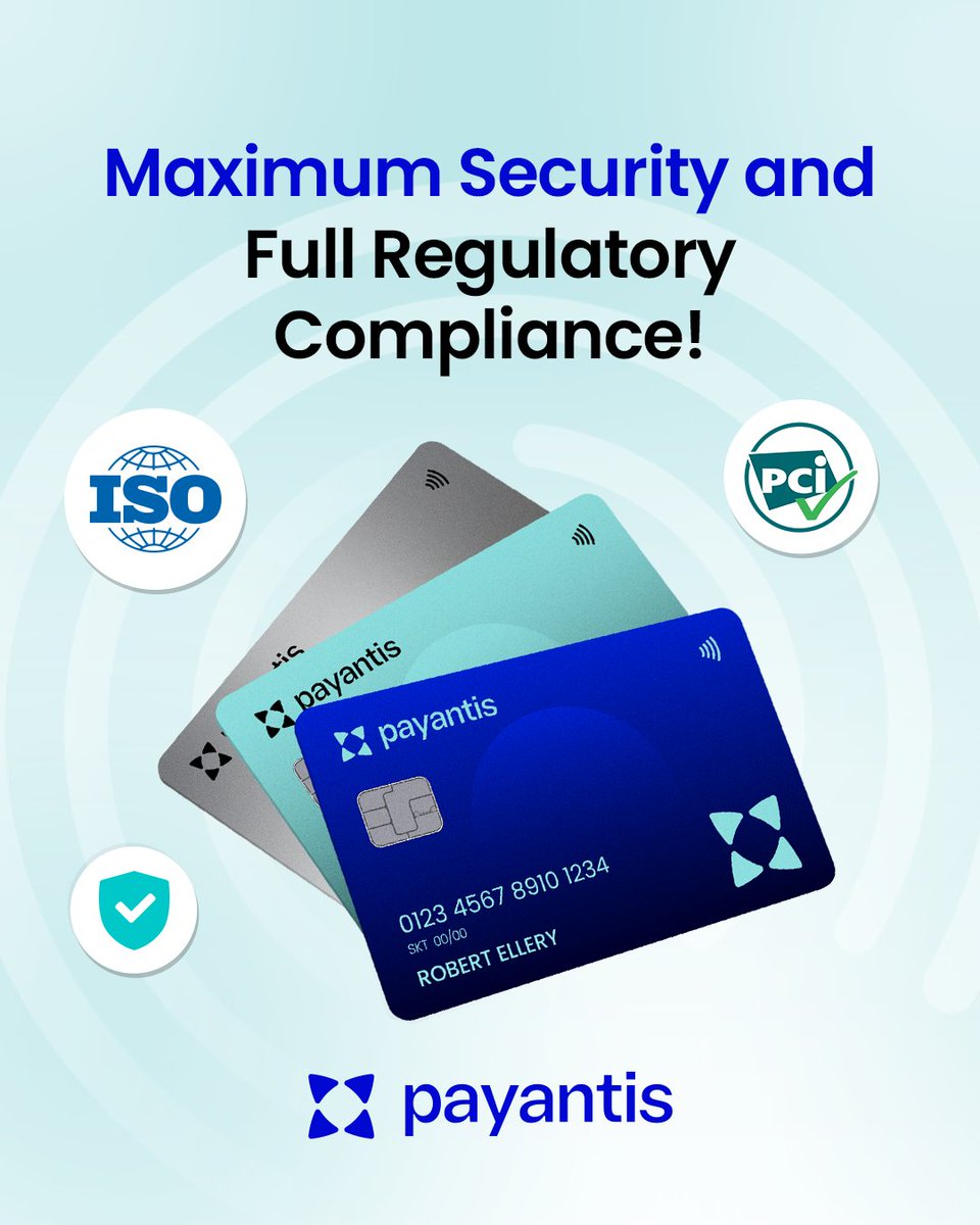 payantis_tr's tweet photo. 🔒 Maximum Security &amp; Full Regulatory Compliance

At Payantis, security and compliance form the foundation of our platform and operations.

Our commitment: securing every transaction, and operational excellence in every process. https://t.co/GtUeSQg4Jf