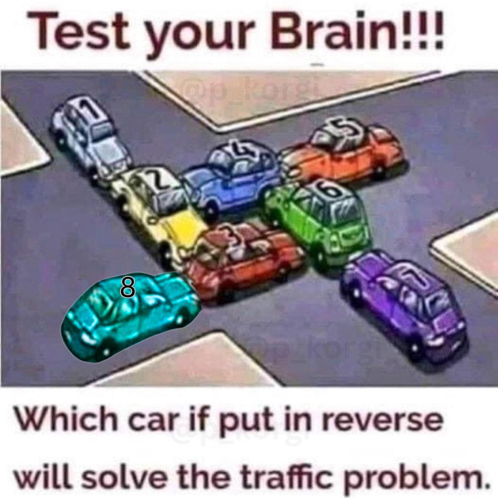 EchterExperte's tweet photo. @HaYoMiDe_ Which car needs to reverse??? https://t.co/NevgIg49QR