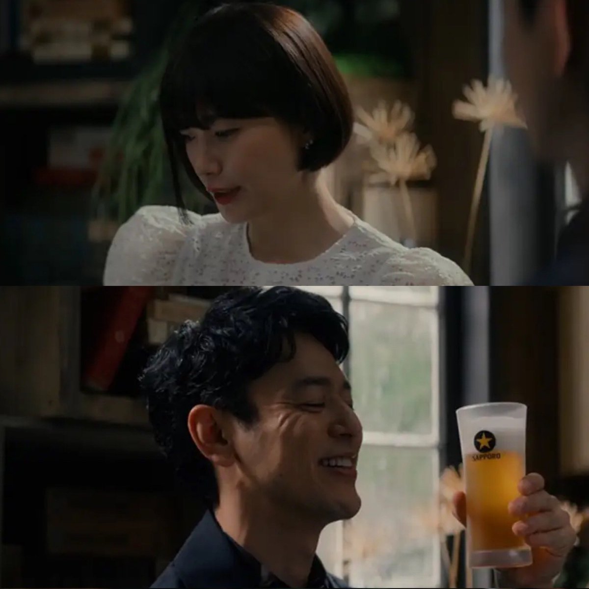 サッポロビール黒ラベル『大人エレベーター』に出演しています。おいしいビールを妻夫木聡さんとご一緒しました。いろんなところでお目にかかります、どうぞよろしくお願いします⭐️