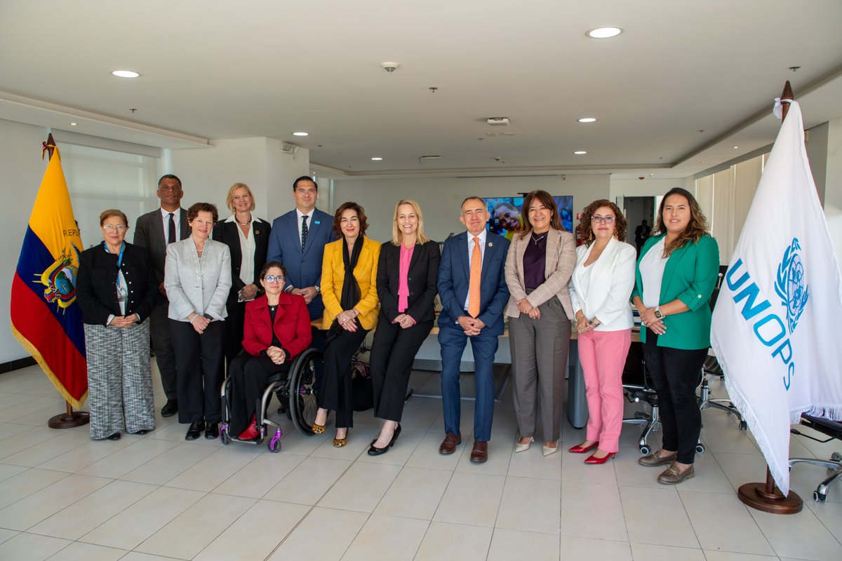 CataDevandas's tweet image. I joined @UNOPS Deputy Executive Director Kristine Damkjaer and fellow UN colleagues for an insightful #UNCT session.
We explored how stronger partnerships can advance migrant inclusion, sustainable development, and support #Ecuador as a #GCM champion.