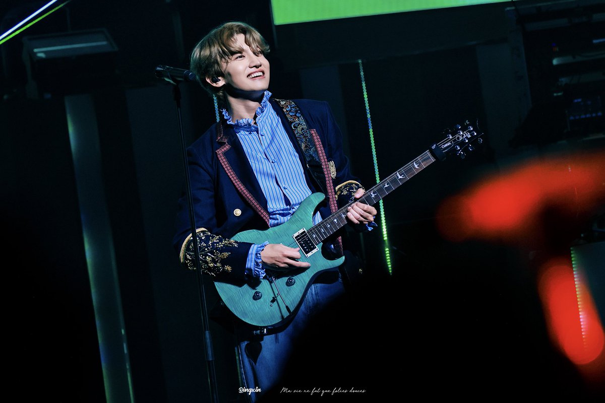 qingxin218's tweet image. 250905
You&apos;re gonna be my Rock  star 
僕をもっと夢中にさせてよ 微笑んで
キラキラのRock star
その瞳で僕に魔法をかけて
You&apos;re my only Rock star 🥰✨🎸
#최강창민 #심창민 #CHANGMIN #チャンミン #沈昌珉 #동방신기 #TVXQ！#東方神起
#CHANGMIN_TOUR_2025
#CHANGMIN_TOUR_TheFirstDining