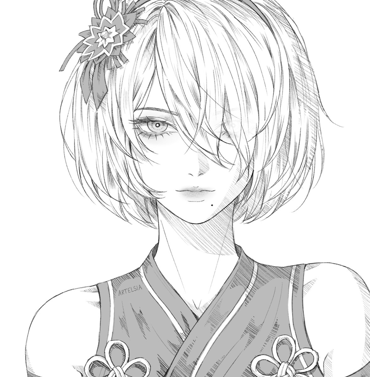 artelsia_comm's tweet image. Would anyone be interested in commissions with this art style?