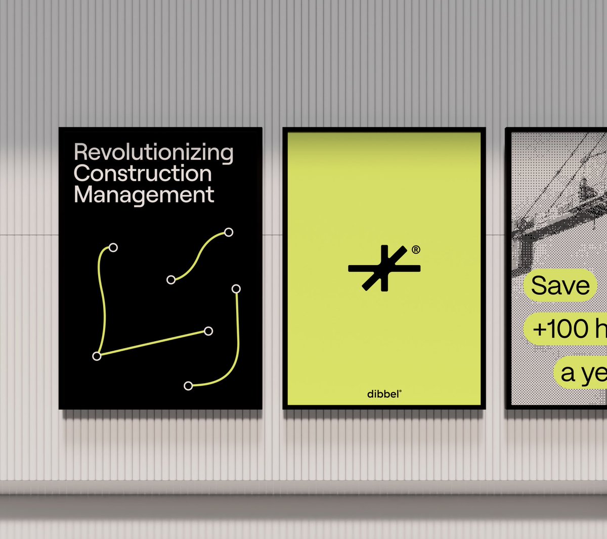 Recent brand design work for Dibbel