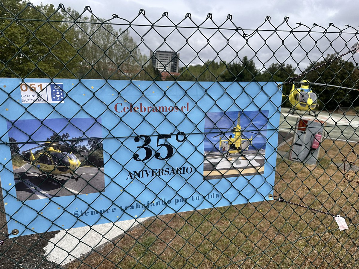 En el mes de agosto superamos los 66 servicios efectivos, sin contar los anulados que fueron muchos, eso trabajando solo 12 horas, echar cuenta!!
#HEMS #Emergencia #Galicia #35añoscontigo