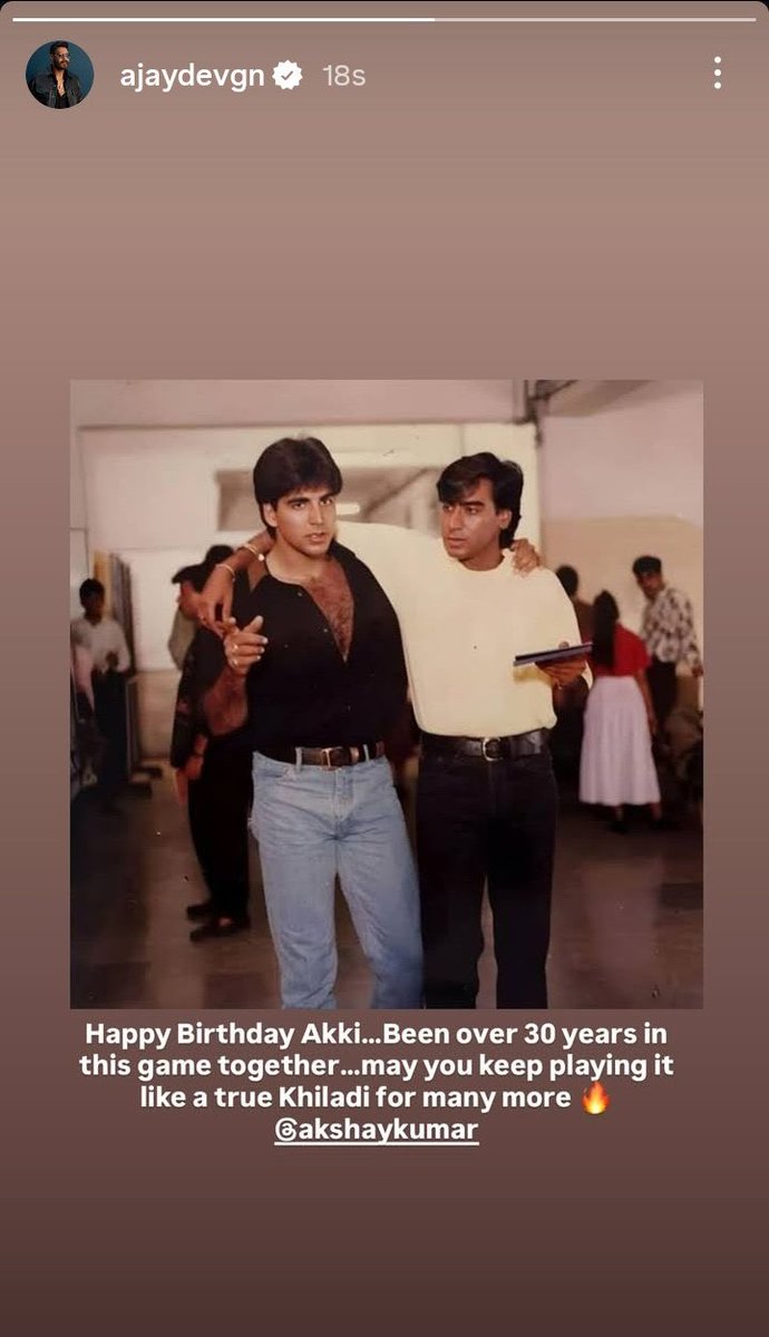 abhiJitbhulode's tweet photo. Happy Birthday Akki from aj fans🔥💐💐💐💐
#ajaydevganfans
#akshaykumarbirthday https://t.co/pRDmrleh9m