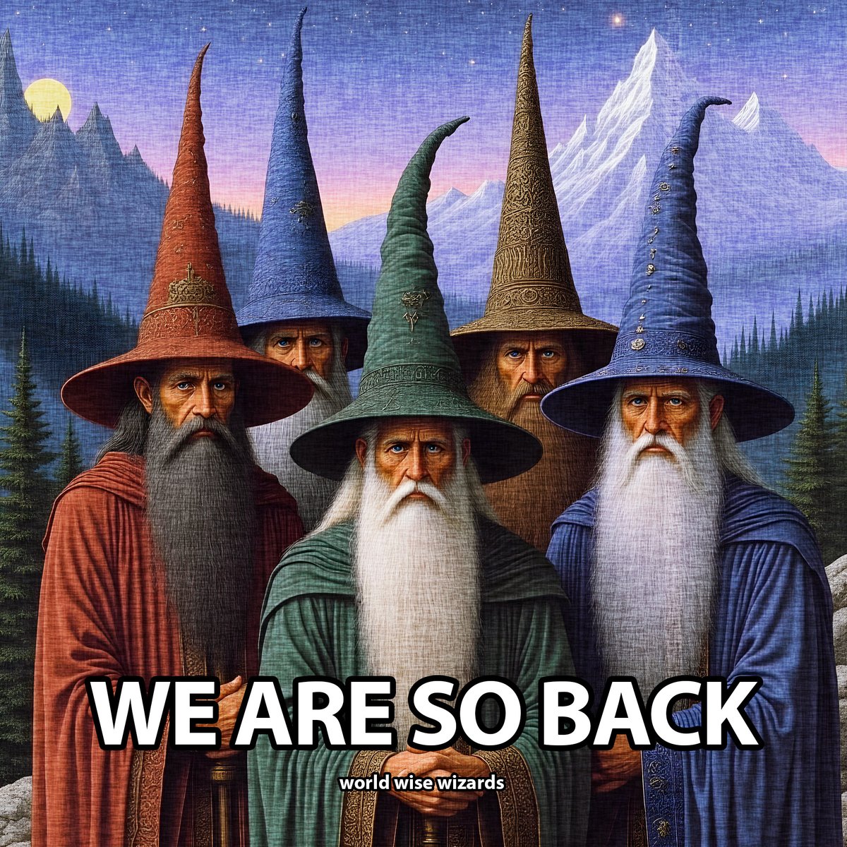 wifizards's tweet image. After a month fighting with X ghosting and doing a huge effort to come back to life from an unfair suspension, we are back again!!! To celebrate it, we announce a major airdrop of our 10,000 ordinals collection coming on 3Q/2025 to ₿. Join to be part of the Council. WE ARE SO…