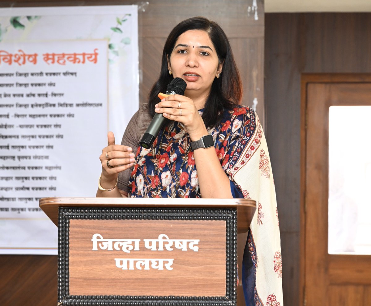 असे भावनिक आवाहन पालघरच्या जिल्हाधिकारी डॉ. इंदूराणी जाखड यांनी आज येथे केले.