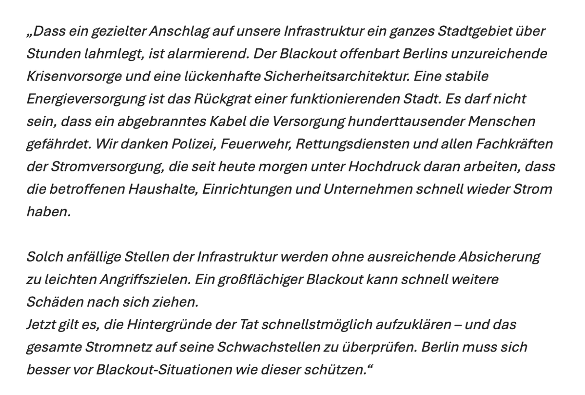 Mit Verlaub – DAS ist die schlechteste PM des Tages zu #Koepenick Phrasen, Unwissen, inhaltloser ChatGPT-Zeilenquatsch, aber Hauptsache, wir melden uns auch noch zum Thema...