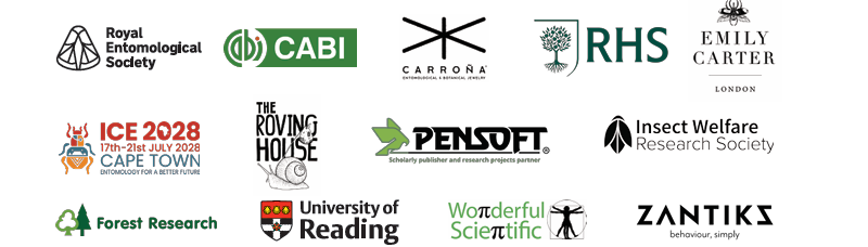 RoyEntSoc's tweet photo. We are pleased to welcome the following exhibitors to #Ento25 - Say hello, connect & discover new ideas that could benefit your work ๐ชฐ
@CABI_news Carrona, @The_RHS @EmilyCarterLdn #ICE2028 @RovingHouse @Pensoft @InsectWRS @Forest_Research @UniofReading @Wonderful_Sci @_zantiks https://t.co/F6aNhI6ikq