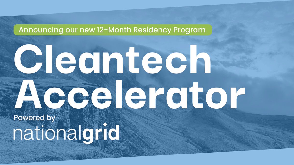 🌱 Applications are open! CenterState's Cleantech Accelerator Powered by <a href="/nationalgrid/">National Grid</a> helps university startups launch and grow with $50K funding, mentorship, and space at INSPYRE.  Apply now 📷 hubs.la/Q03HdGwV0