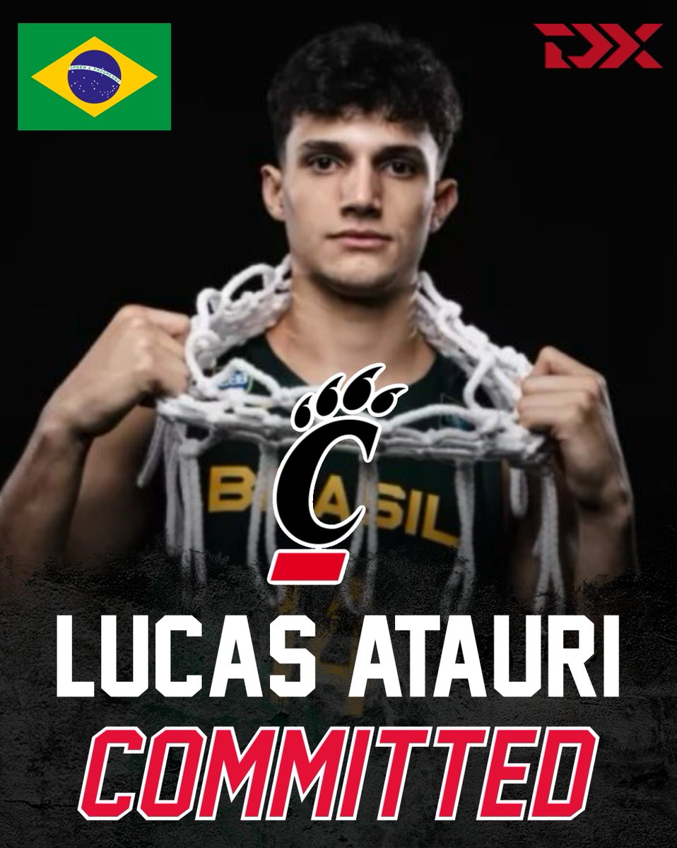 NEWS: Brazilian guard Lucas Atauri has committed to Cincinnati in the class of 2025, agent Stevan Petrovic told DraftExpress.

The 6'5, 21-year-old shot 39% for 3 in Brazil's NBB last season. 

Committed initially to DePaul, but wasn't guaranteed admission due to test scores.