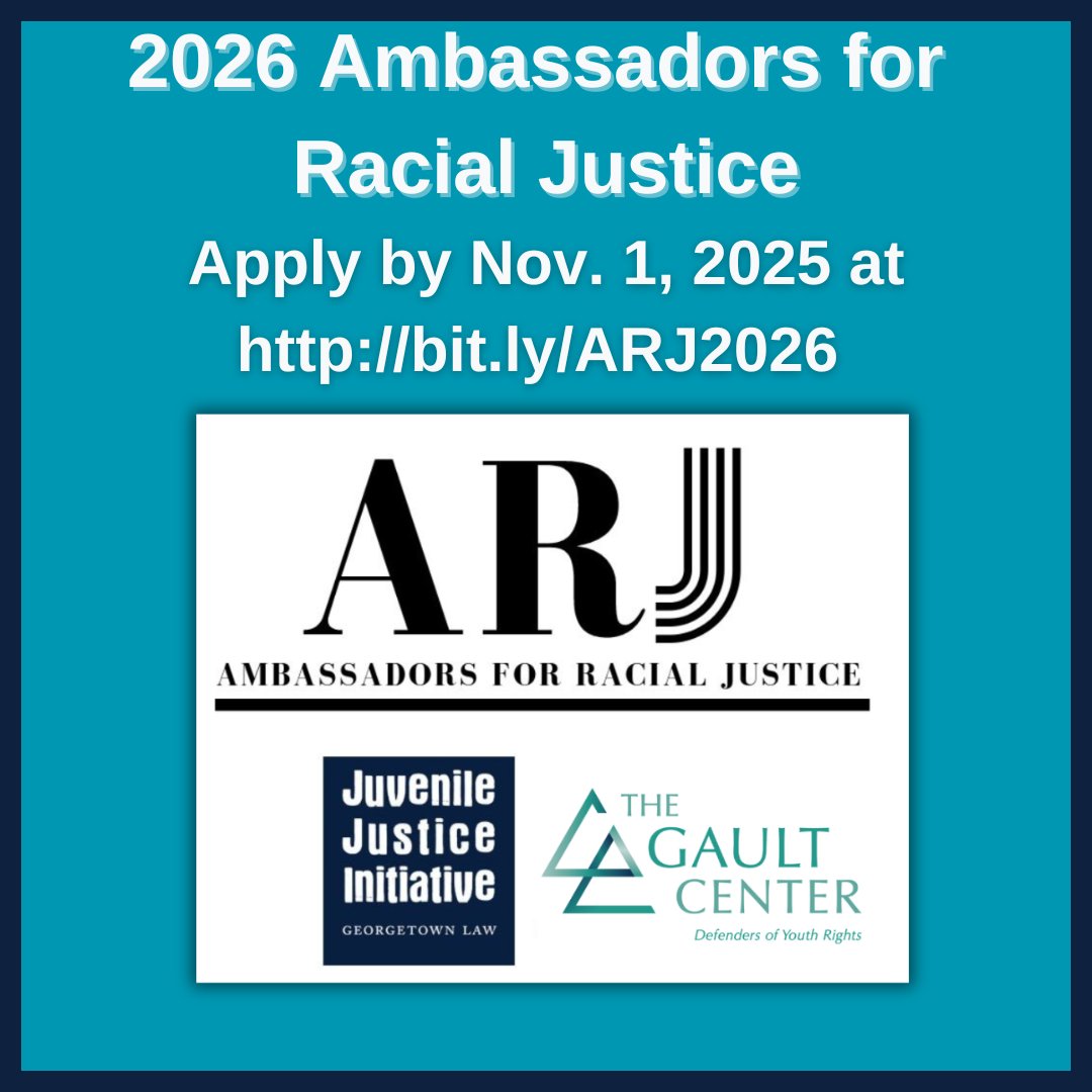 Georgetown Juvenile Justice Initiative tweet media