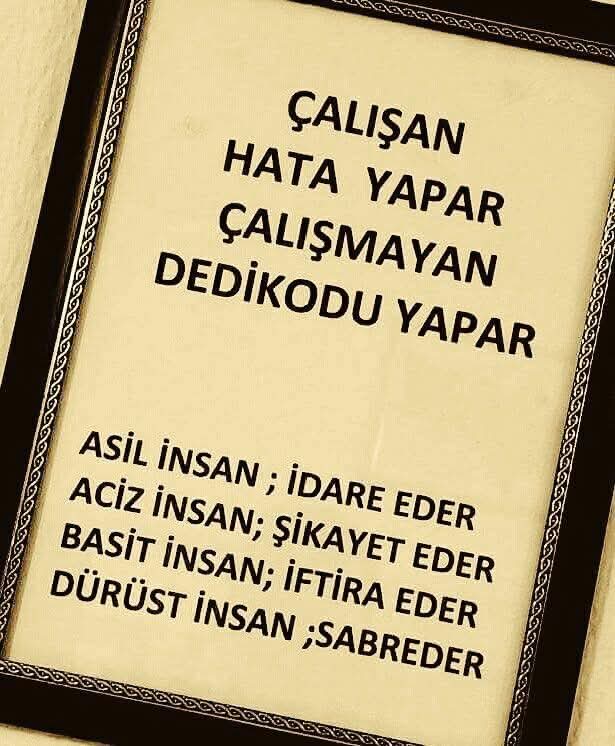 As olan doğru insan olabilmektir...