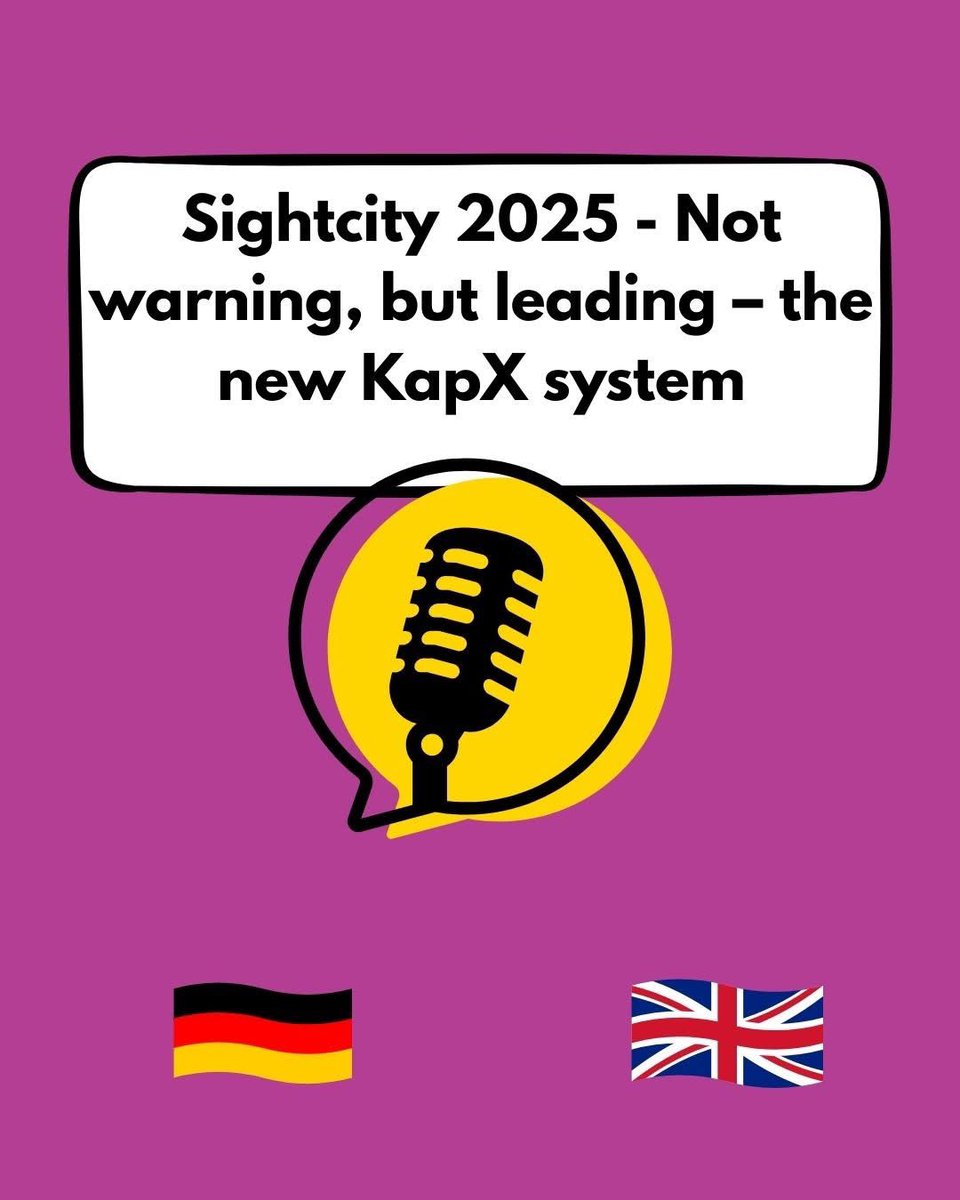 🇬🇧 During #SightCity 2025, we had the chance to be interviewed and share more about KapX 🎙️✨A big thank you to the Sightviews team for this great conversation and for their interest.➡️ Listen to the podcast (in German and then in English) here: sightviews.de/282-kapx