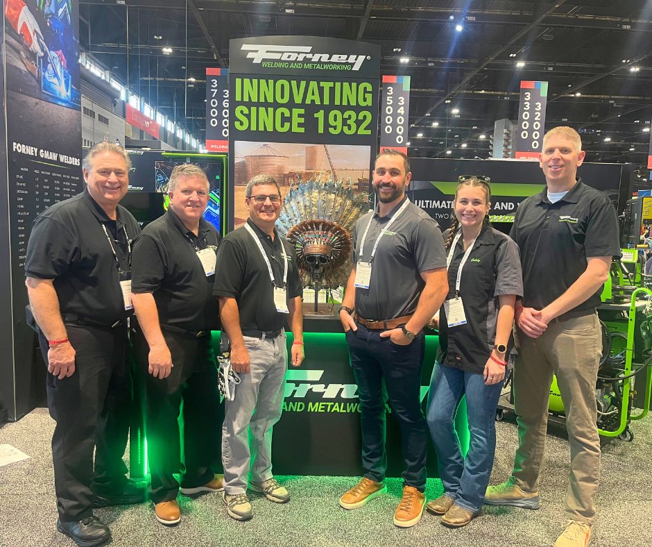 forneyind's tweet photo. #FABTECH2025 Day 2 is just getting started!
Day 1 was amazing but we are looking forward to an even better Day 2!
Don't forget, today between 10 am - 12 pm is your last chance to talk with Codie Aljets in our booth!
#ForneyInd #IndustrialPro #FABETECH #TradeShow https://t.co/1ETKZTWMjC