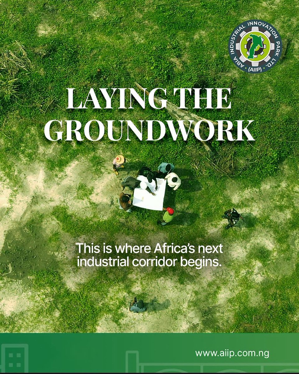 AIIP_NIgeria's tweet image. Before concrete comes clearance. Before factories, foundation. What you see here is not emptiness — it’s strategic preparation. This is the groundwork for Africa’s most intentional industrial zone.

#AIIPStart #Groundwork #BuildWithVision #AfricaIndustrialHu