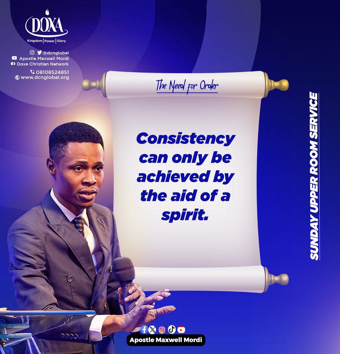 Apostle Maxwell Mordi tweet media